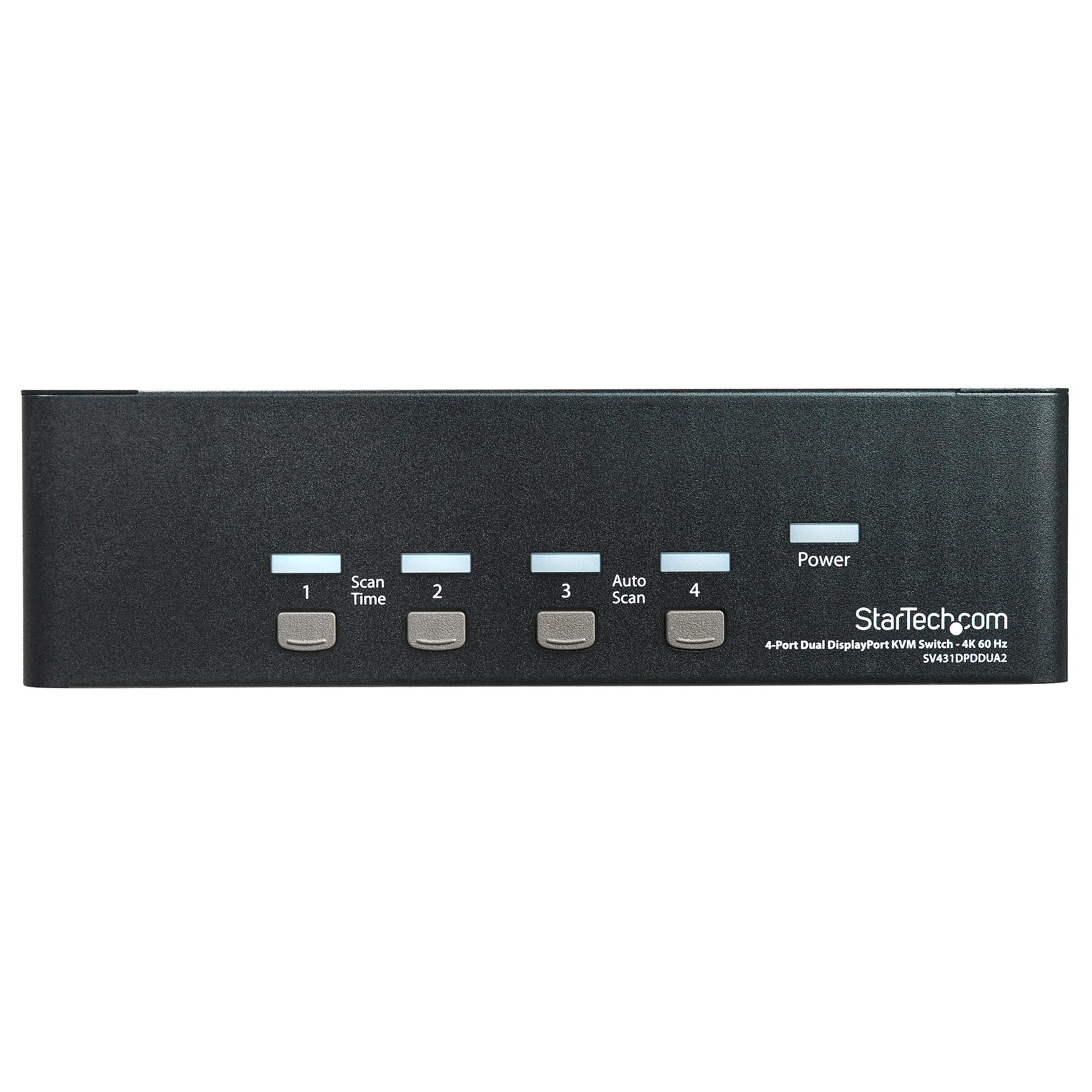 4-Port Dual DisplayPort KVM Switch - 4K 60Hz - TAA
