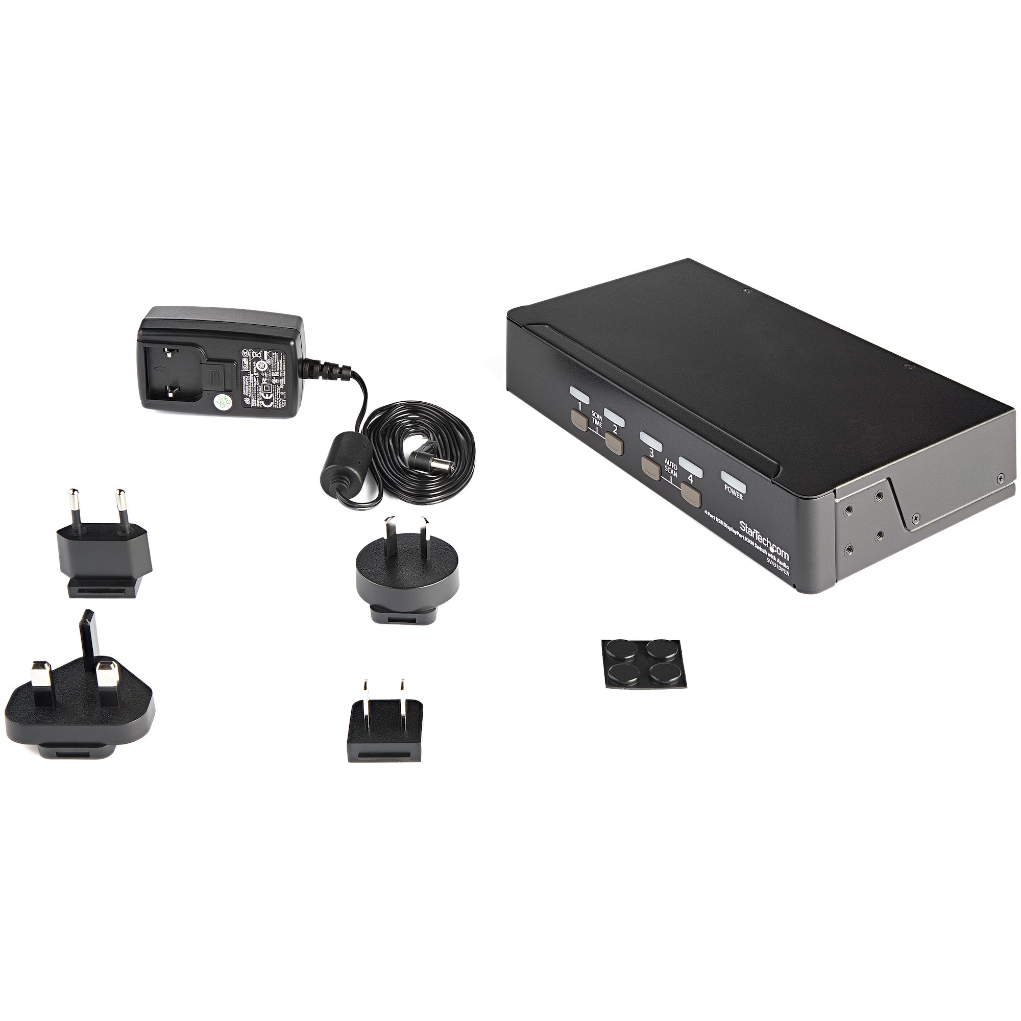 KVMスイッチ 4ポートDisplayPort オーディオ対応