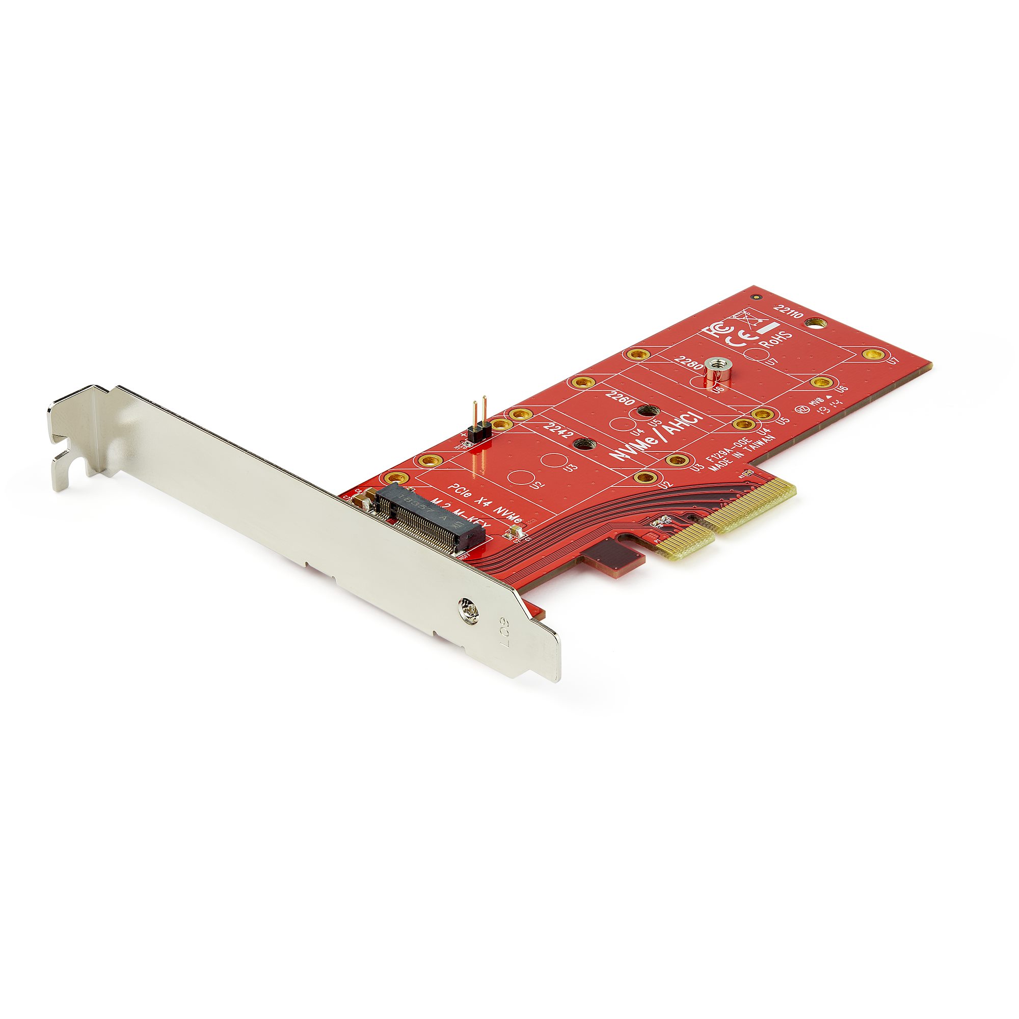 PCI Expressカード／x4／PCIe 3.0 - M.2 PCIe NVMe SSD／M-Key／AHCI