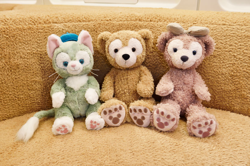 公式】もこもこふわふわ♪ディズニーリゾートラインにダッフィーの