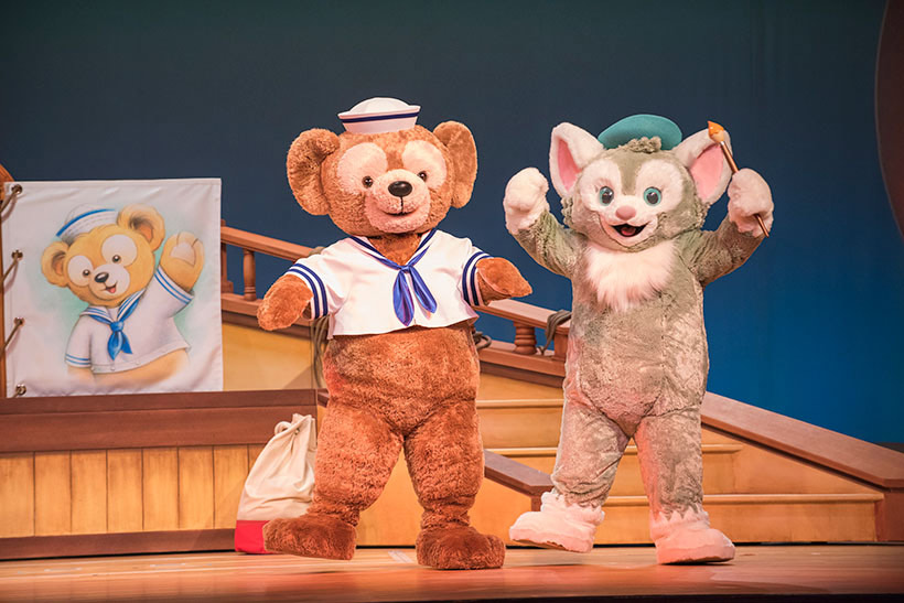 2016年 ダッフィー、シェリーメイ、ジェラトーニ コスチューム 2016年6