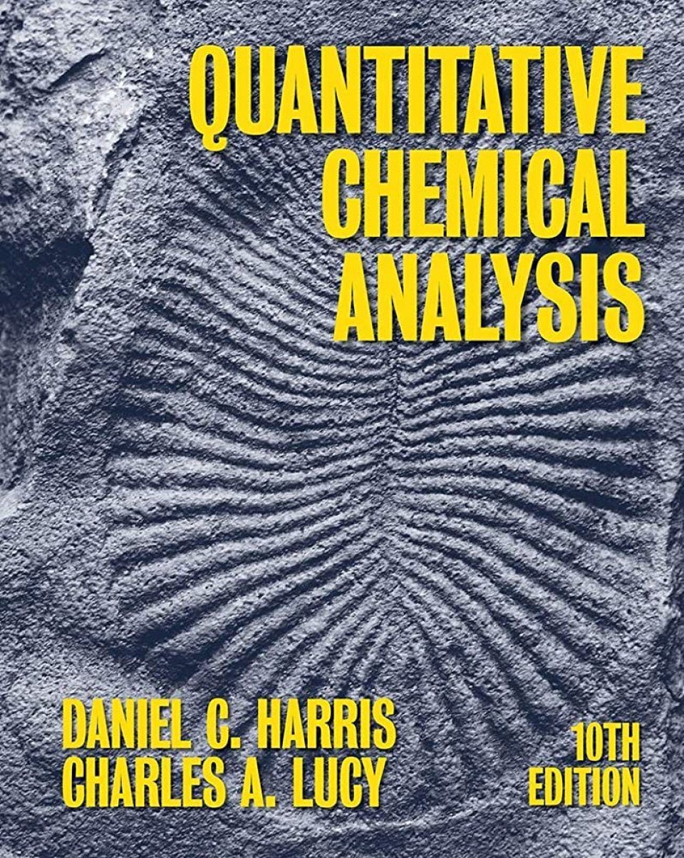 Quantitative Chemical Analysis | NHBS Academic & Professional Books