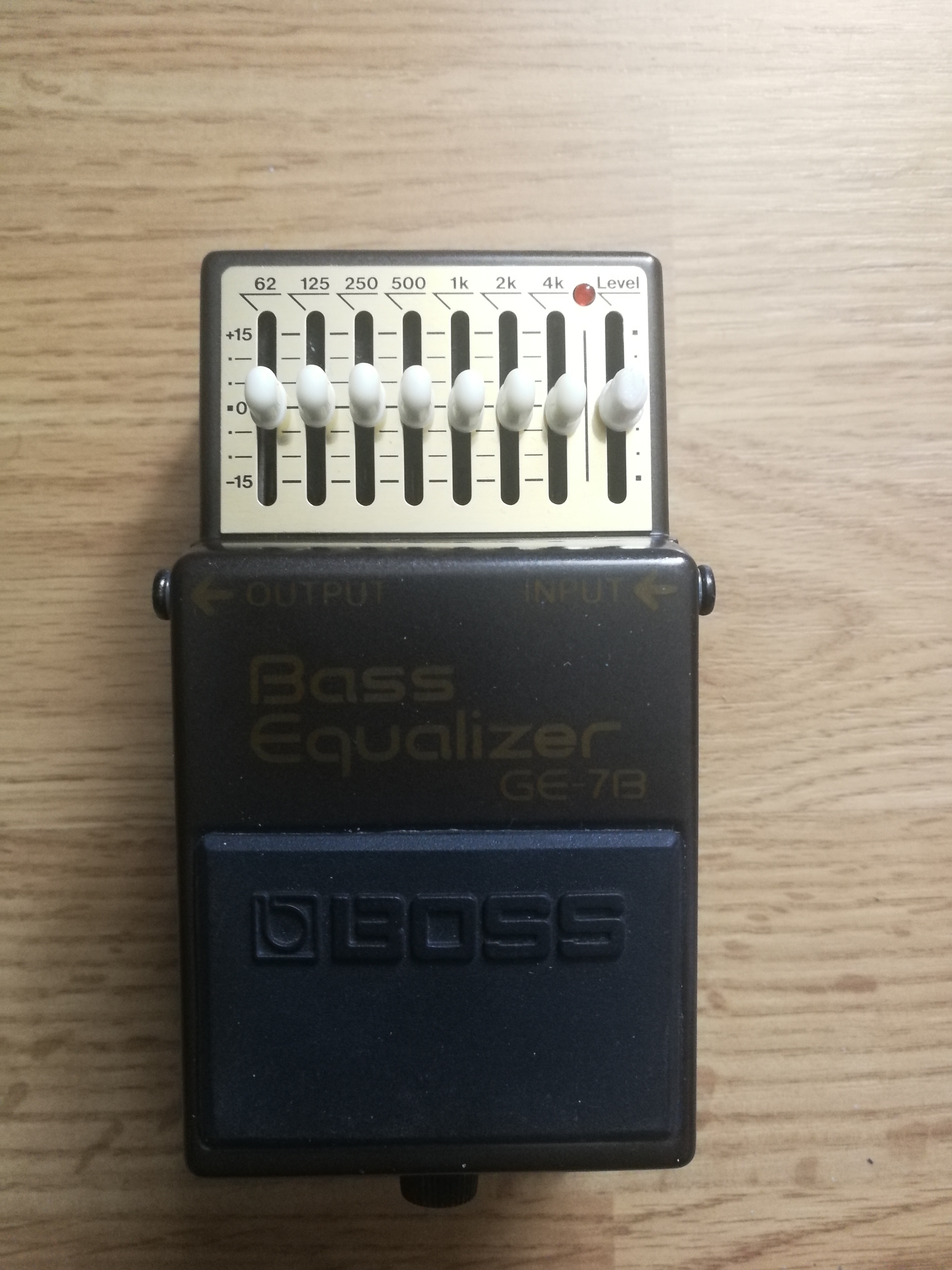 GE-7B Bass Equalizer - Boss GE-7B Bass Equalizer - Audiofanzine