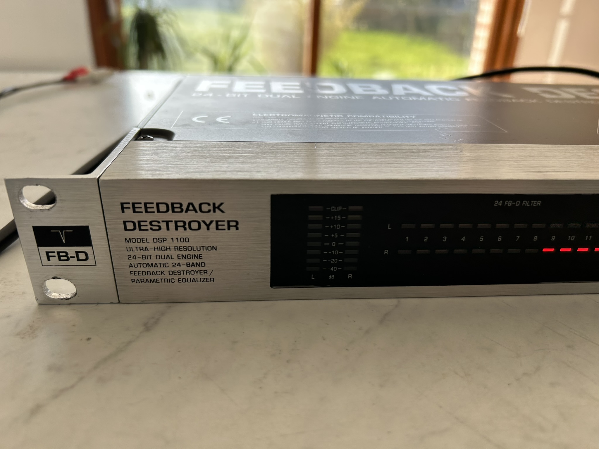 Feedback Destroyer Pro DSP1100P Behringer - Audiofanzine