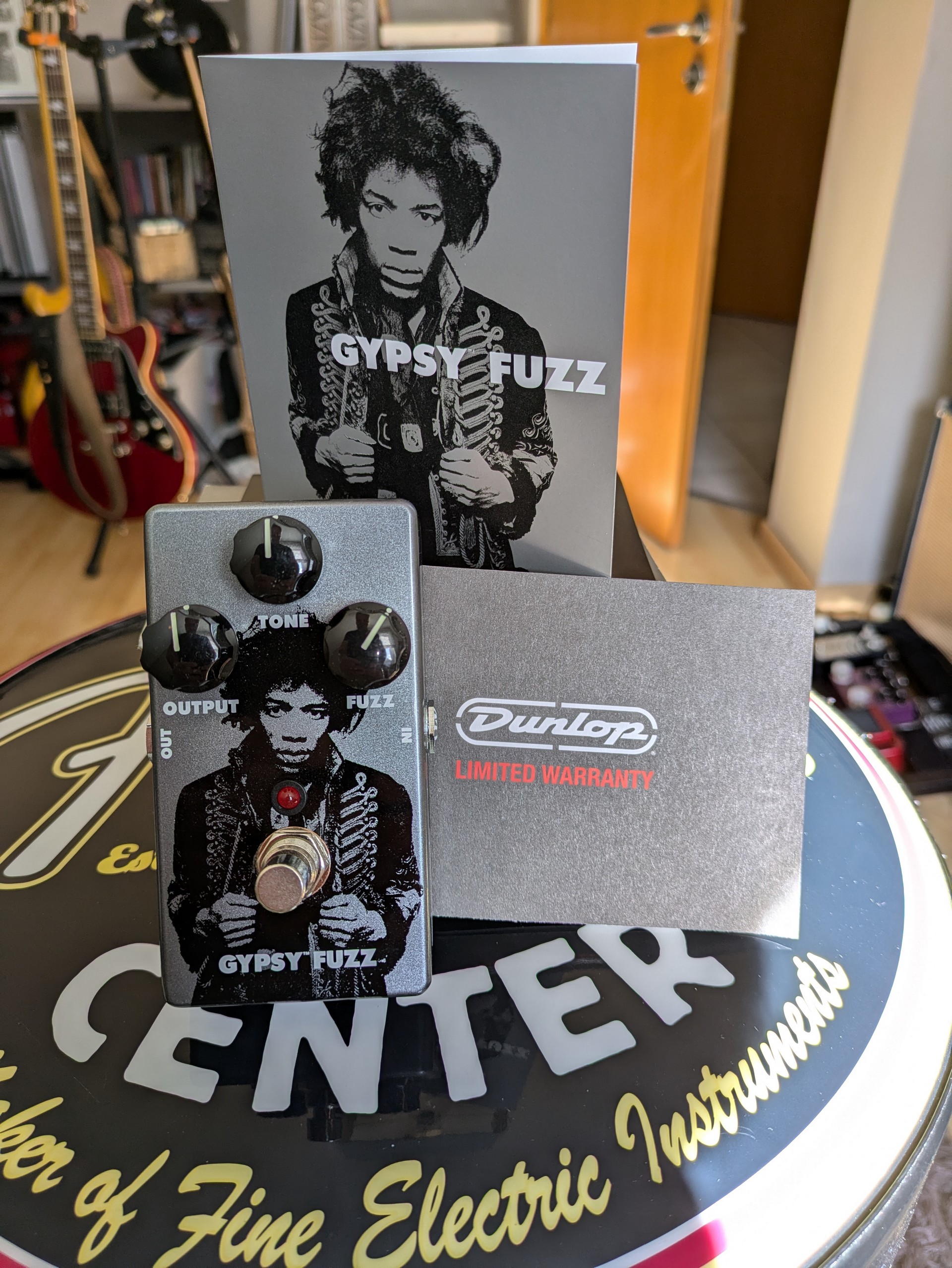 Jimi Hendrix Gypsy Fuzz - Dunlop Jimi Hendrix Gypsy Fuzz
