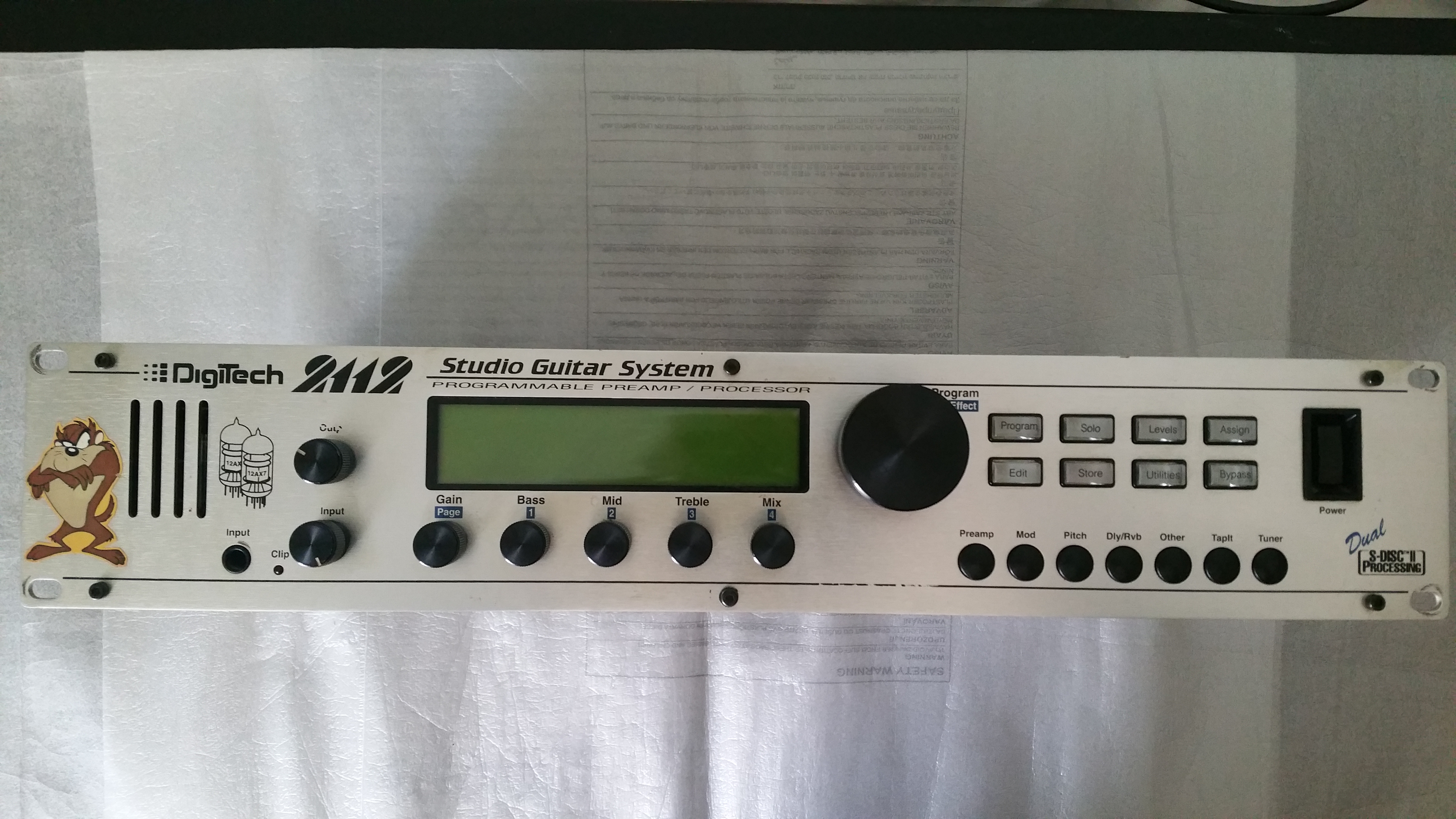 2112 Studio Guitar System - DigiTech 2112 Studio Guitar System