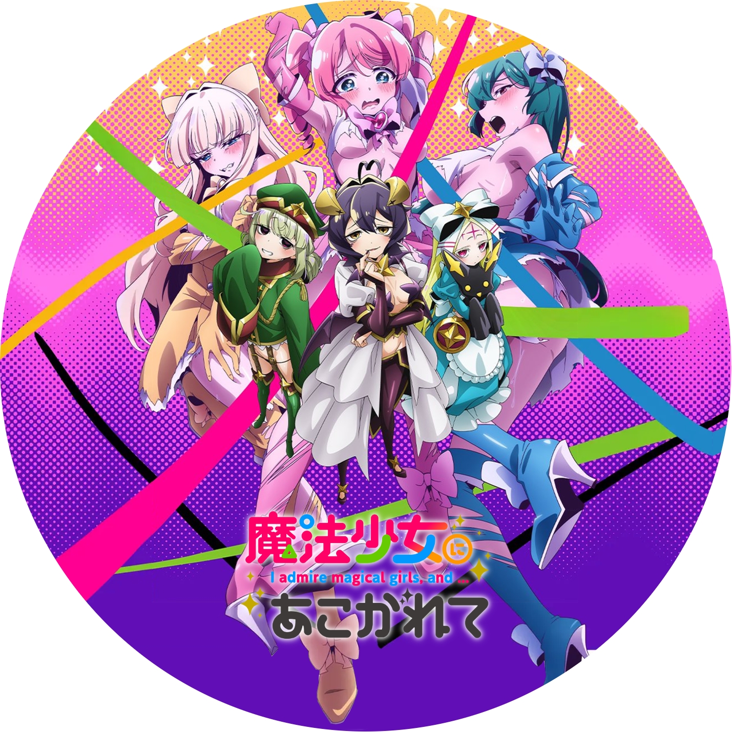 魔法少女にあこがれて ” の DVDラベルです | meechanmama(みーちゃん