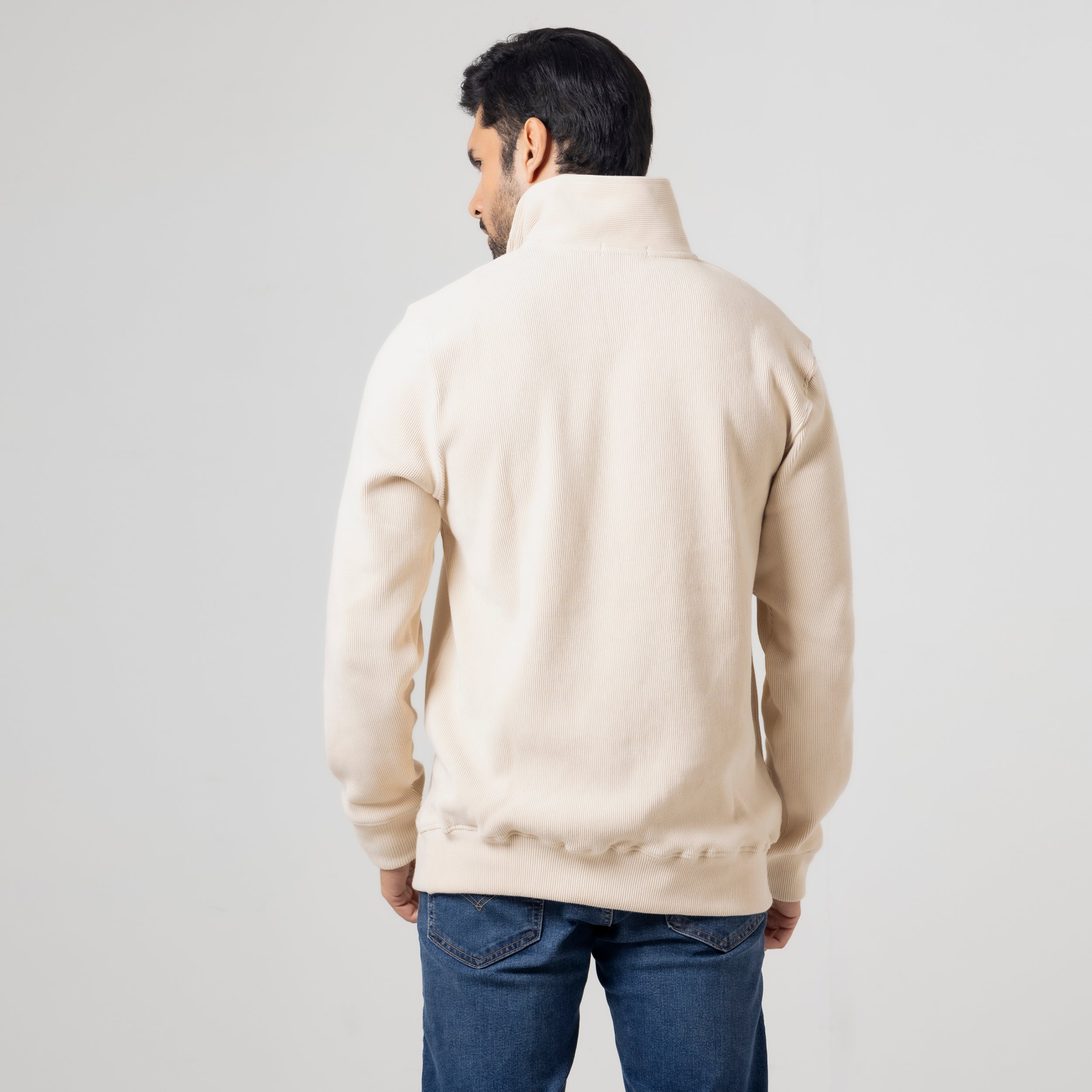 Mock Neck Zip Fleece Sweatshirt – Meer Clothing