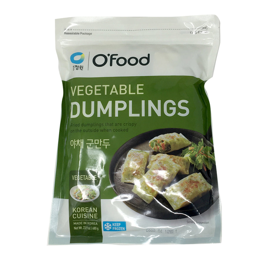Local Only ] Chung Jung One Vegetable Dumplings 23.9oz 청정원 야채