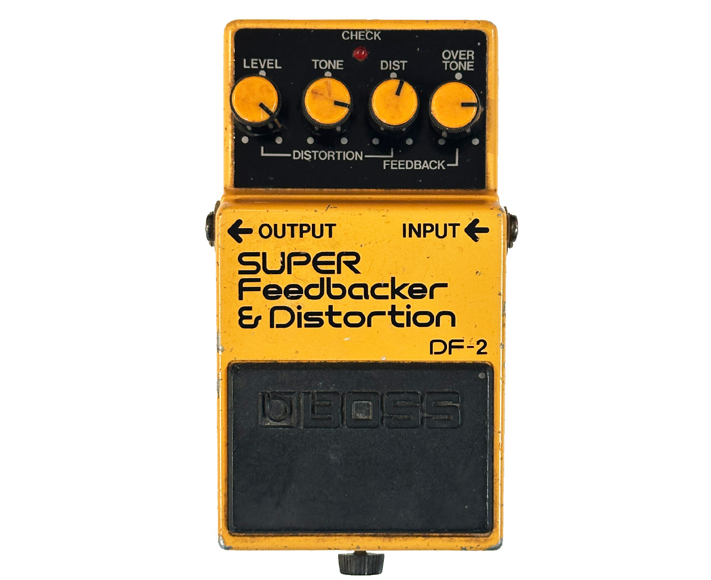 Boss DF-2 Super Distortion and Feedbacker (80's Black Label