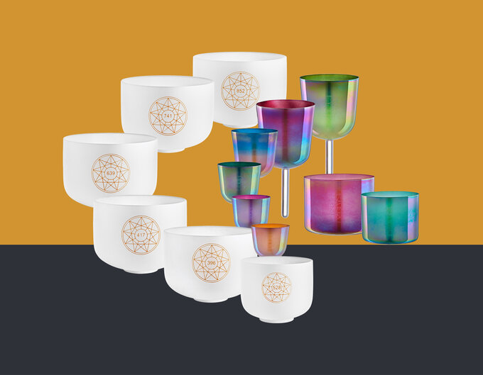 Crystal Singing Bowls - Singing Bowls - Meinl Sonic Energy
