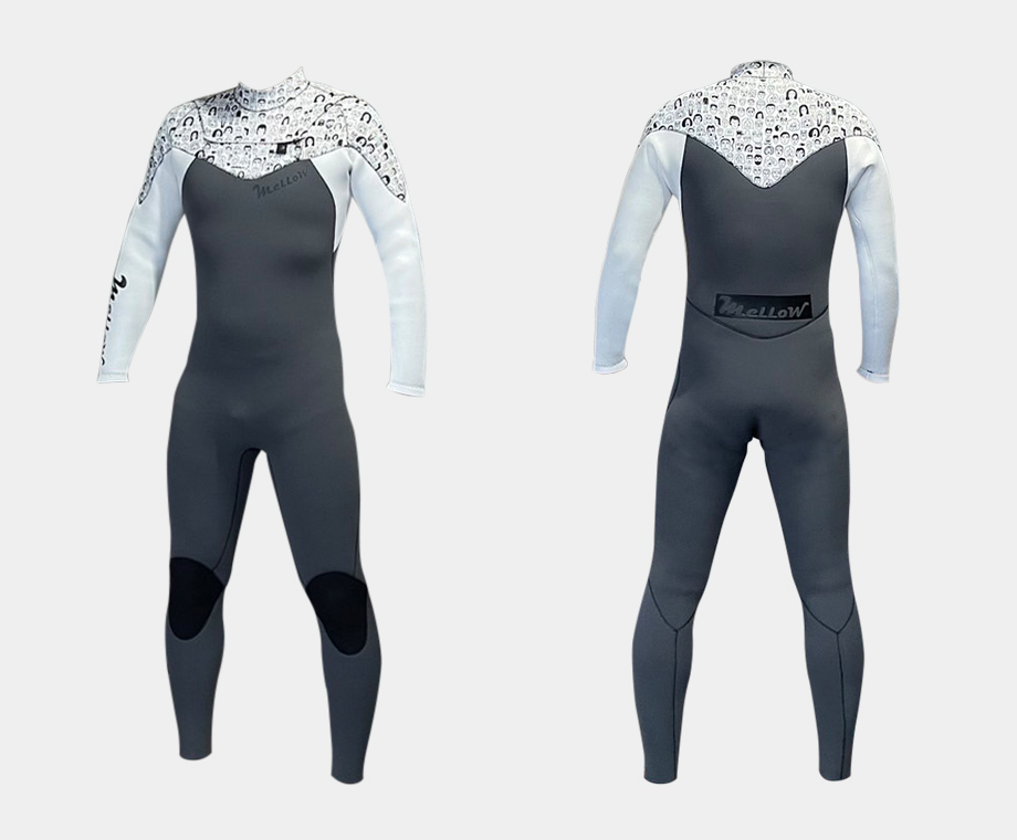 Mellow ウェットスーツ シーガル 青とオレンジ レディースLーB 9099b.jpg