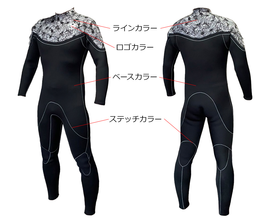 サーフィン用ウェットスーツのオーダー販売｜MELLOW