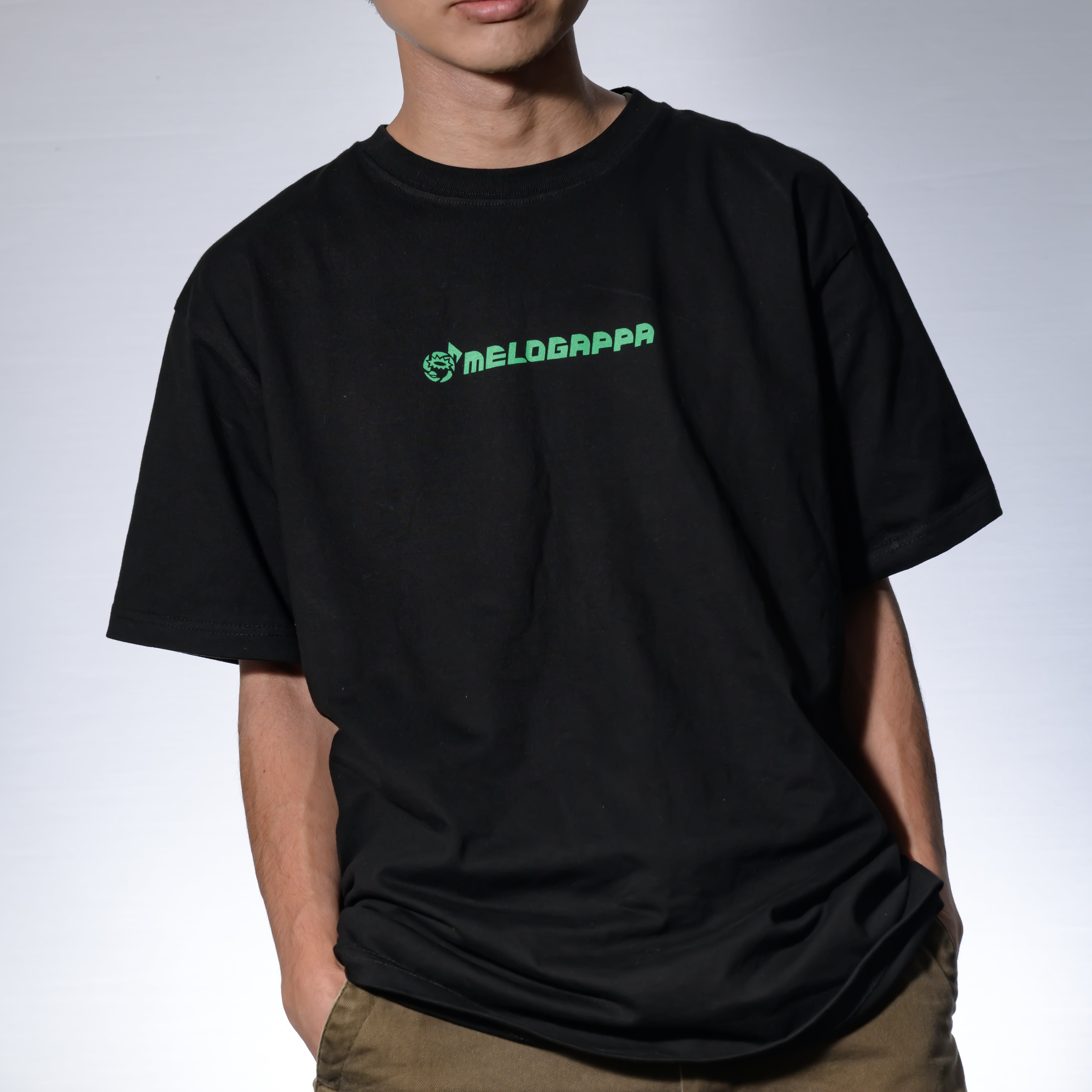 MELOGAPPATシャツ〈黒〉