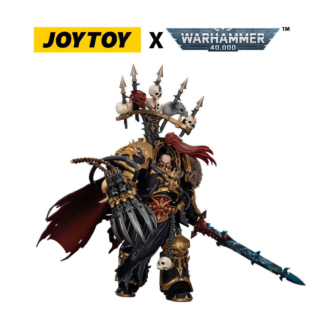 JoyToy Warhammer 40,000 Action Figure - Black Legion, Abaddon the