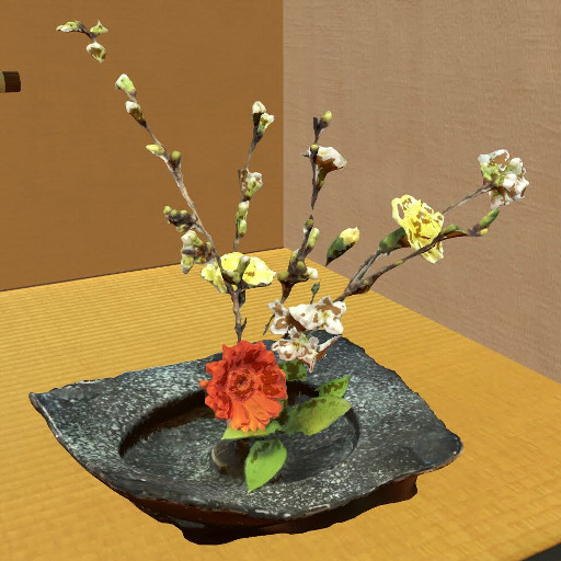 華道もメタバースで新たな芽吹き - META CROSS NETWORK