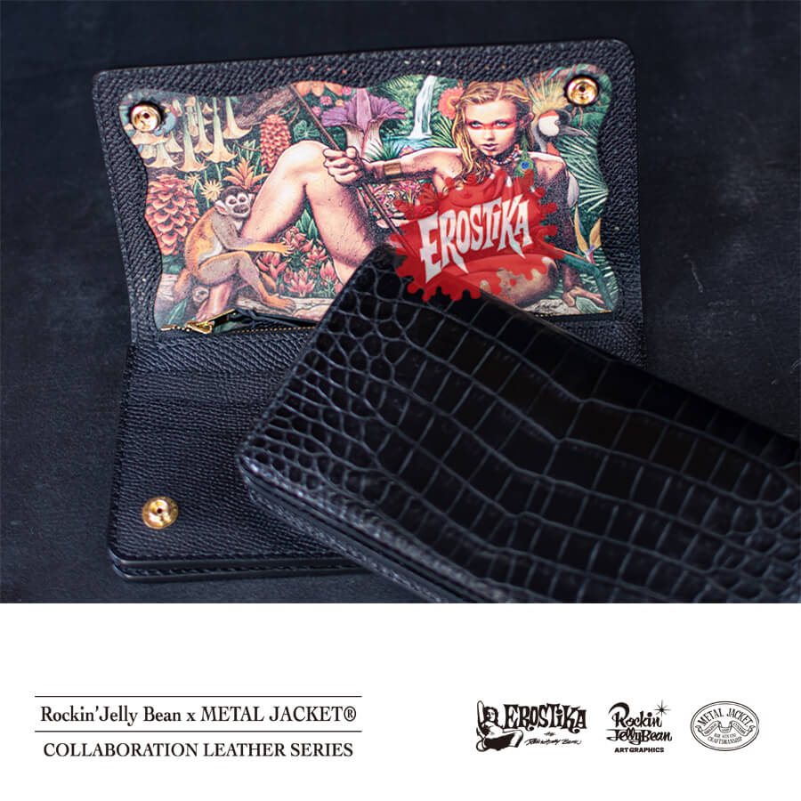 Rockin'Jelly Bean x METAL JACKET COLLABORATION -CROCODILE-受注受付