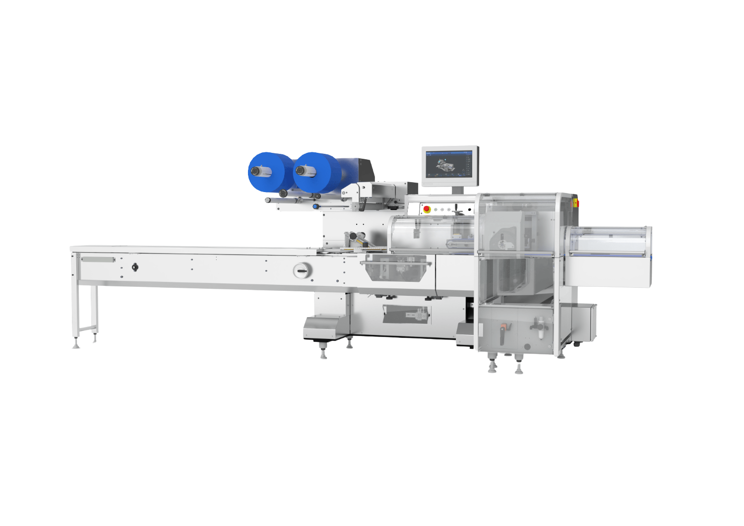 高速横ピロー自動包装機 NSW-7000/NSW-7000 BX | 大森機械工業株式会社