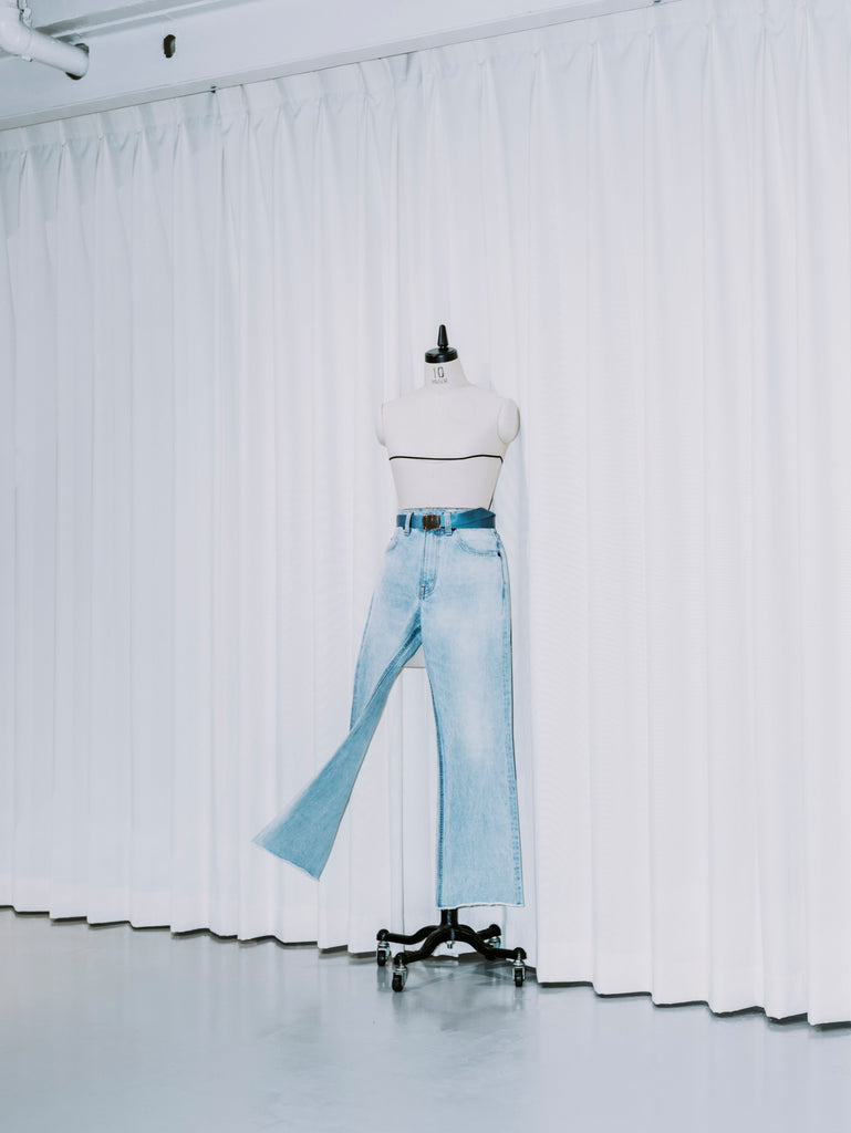 EVERYDAY FLARE DENIM （LIGHT BLUE） – MEYAME