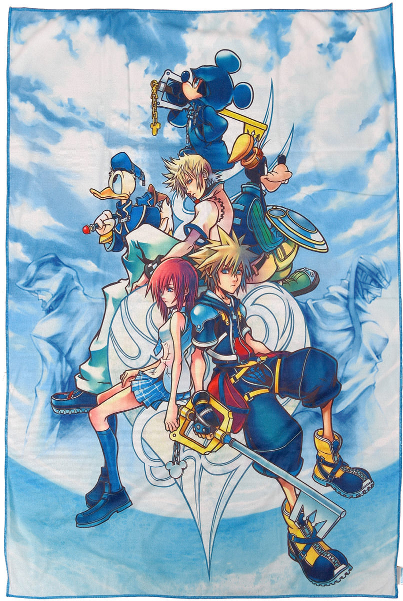 迫力の大サイズ！セガ キングダム ハーツ プレミアムジャンボバスタオル -