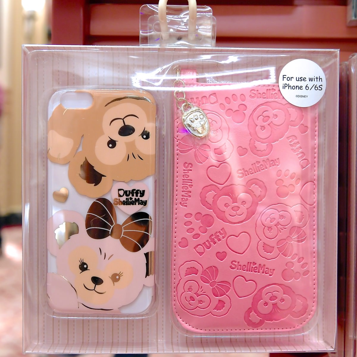香港ディズニー限定 ダッフィー シェリーメイ iPhoneケース スマホ