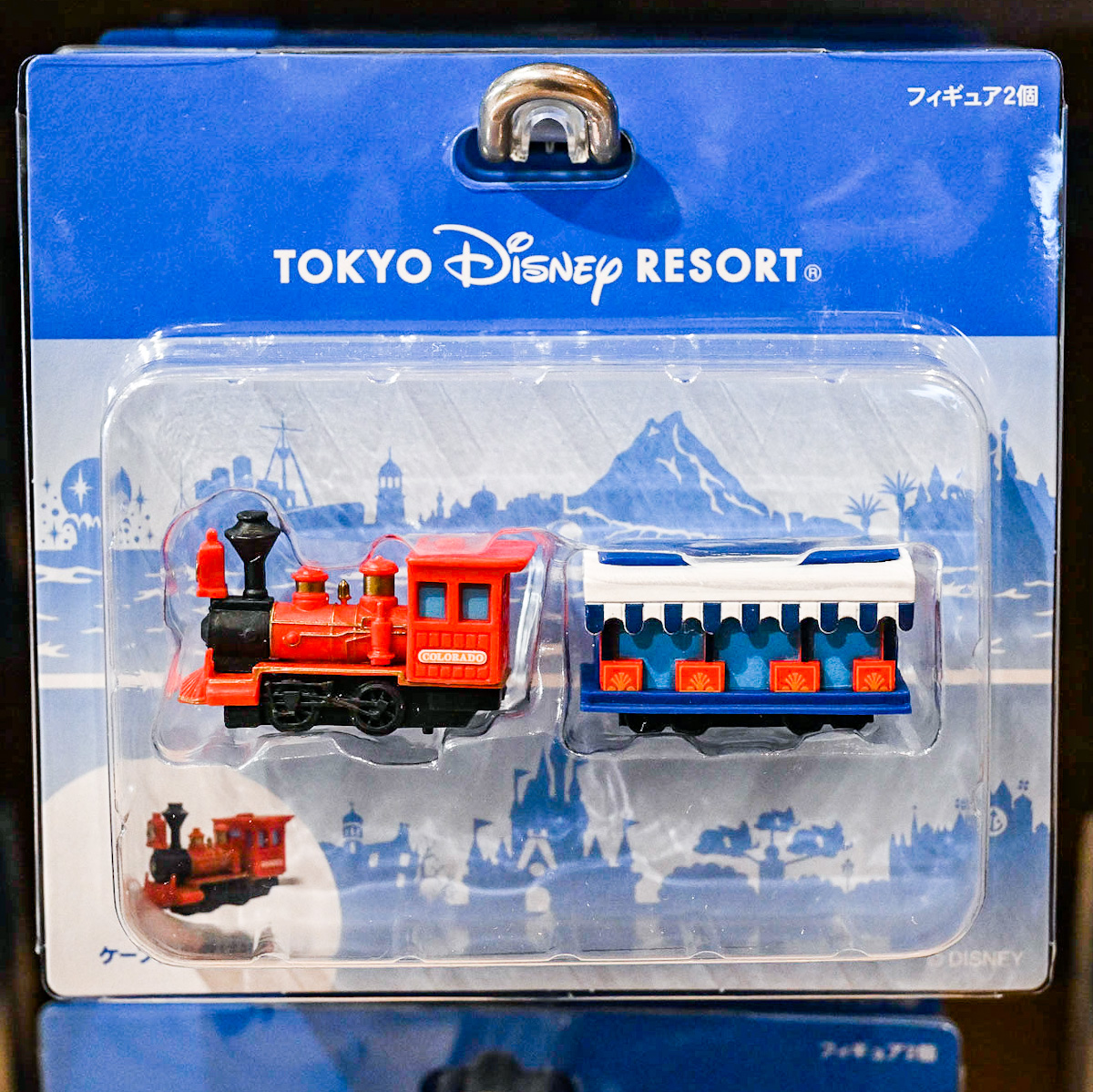 ウエスタンリバー鉄道デザイン！東京ディズニーランド フィギュア