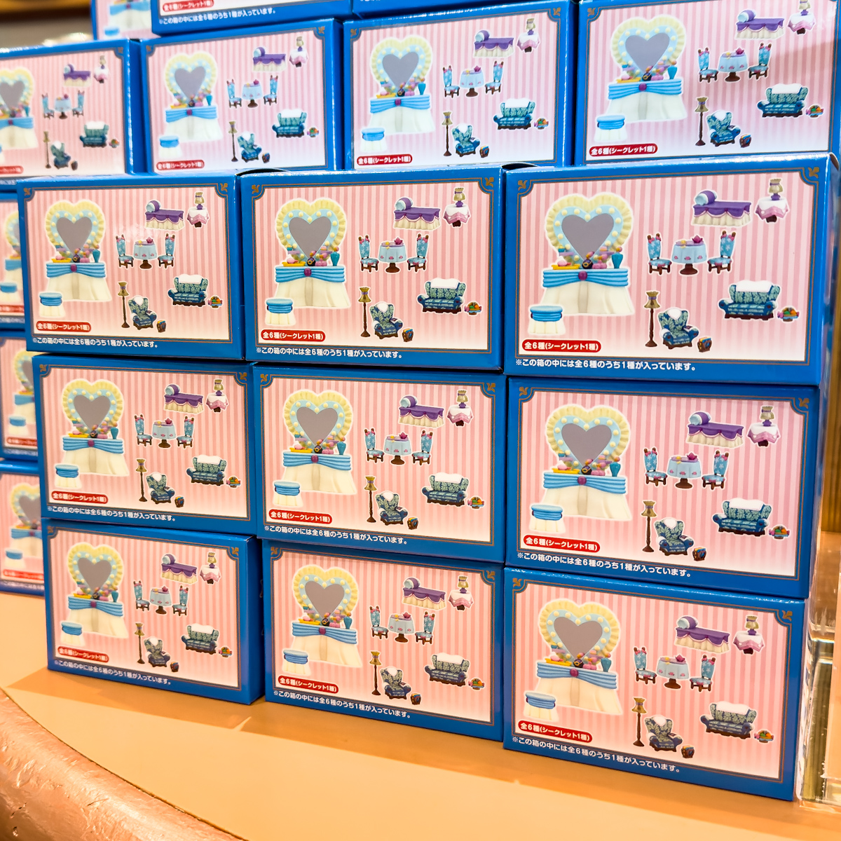 ミニーの家」の家具デザイン！東京ディズニーランド ミニチュア