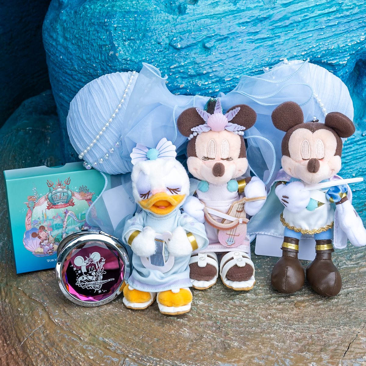 テーマはマーメイドラグーン！東京ディズニーシー開園24周年記念グッズ