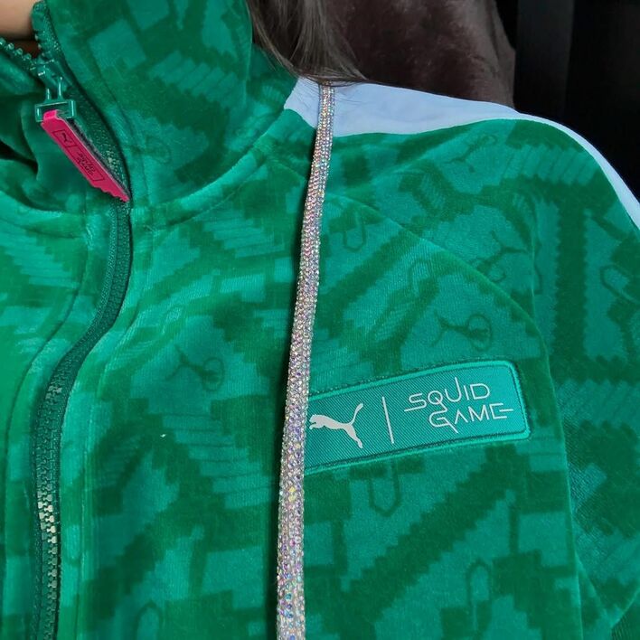 浜崎あゆみ『イカゲーム』に参戦！？緑ジャージを完璧に着こなす姿に