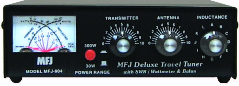MFJ-904, TRAVEL TUNER, 10-80M, 150W, MTR | MFJ Enterprises Inc