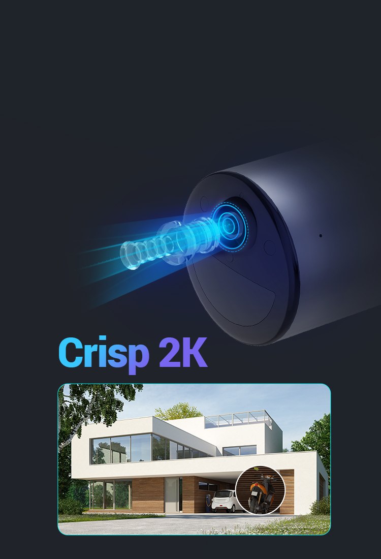 EZVIZ EB3 - 独立型スマートホームバッテリーカメラ