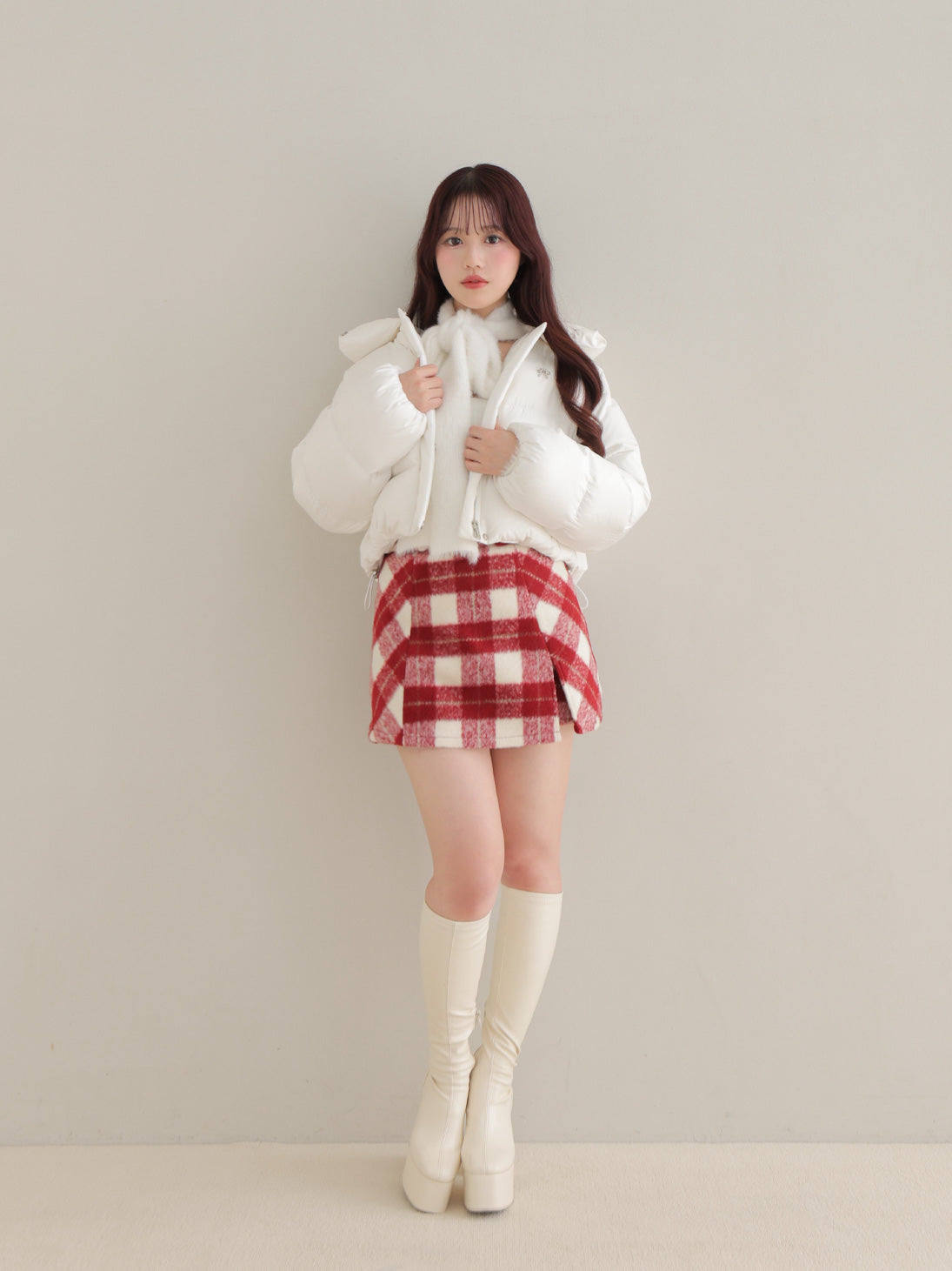 Bijou cropped down jacket(eme10815) – M me eme