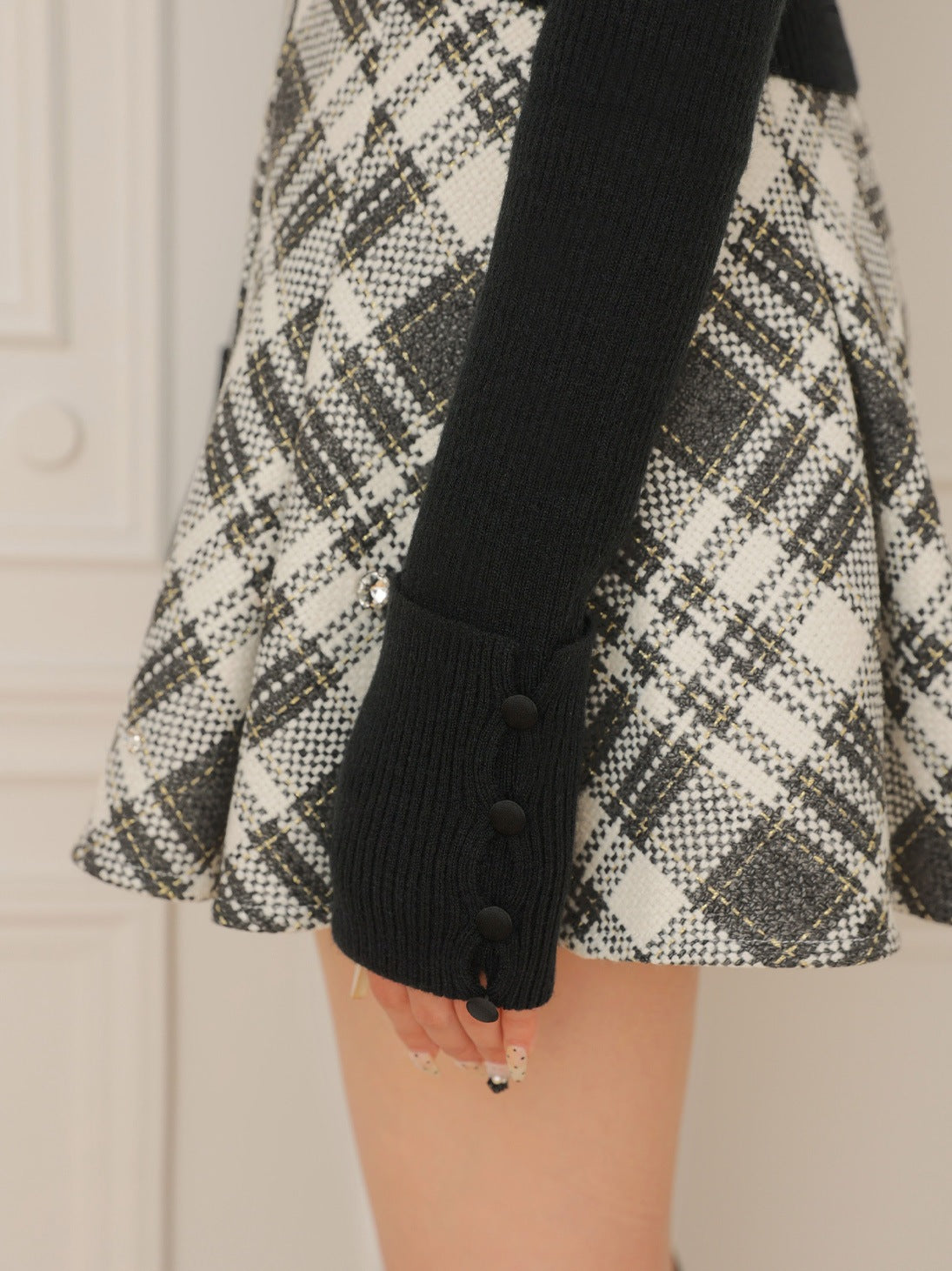 SALE】Decollete ribbon off shoulder knit tops(eme10371) – M me eme