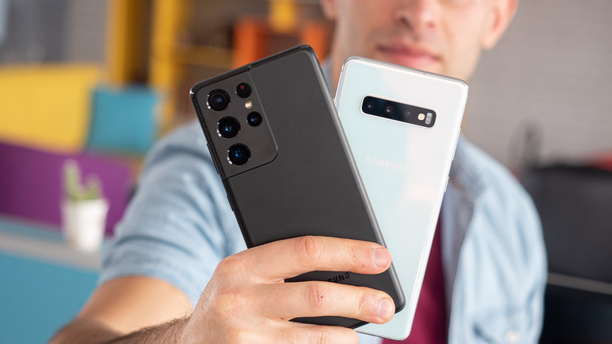 Samsung Galaxy S21 Ultra vs Galaxy S10 Plus - PhoneArena