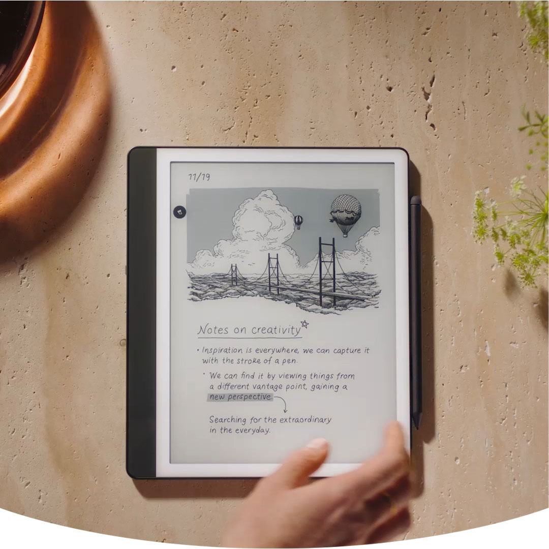 Amazon Kindle Scribe (64 GB) – Redesigned display with uniform