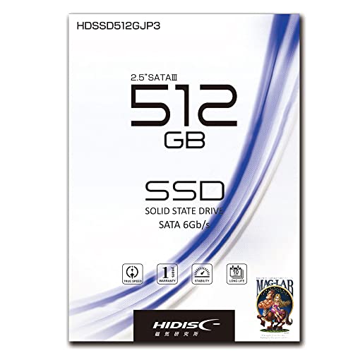 Amazon | HIDISC 2.5inch SATA SSD 512GB HDSSD512GJP3 | HIDISC