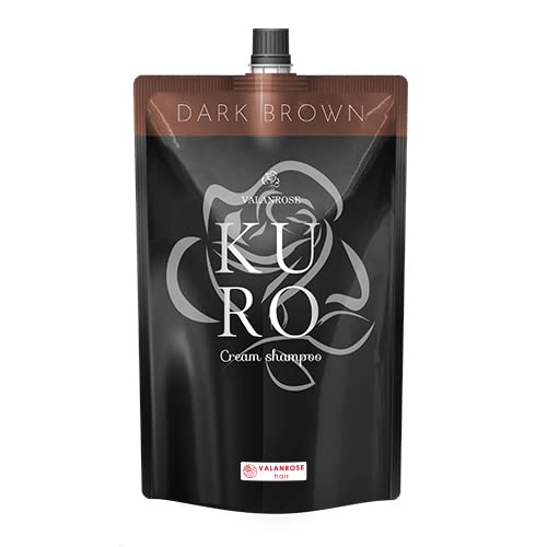 VALANROSE（バランローズ）KUROクリームシャンプー（ダークブラウン