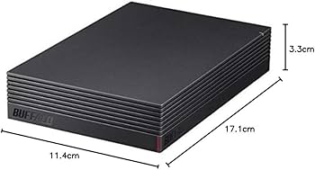 Amazon | バッファロー HD-EDS6.0U3-BA パソコン&テレビ録画用 外付け