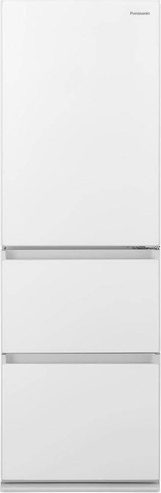 Amazon | パナソニック 冷蔵庫 幅59cm 365L スノーホワイト NR-C372GN