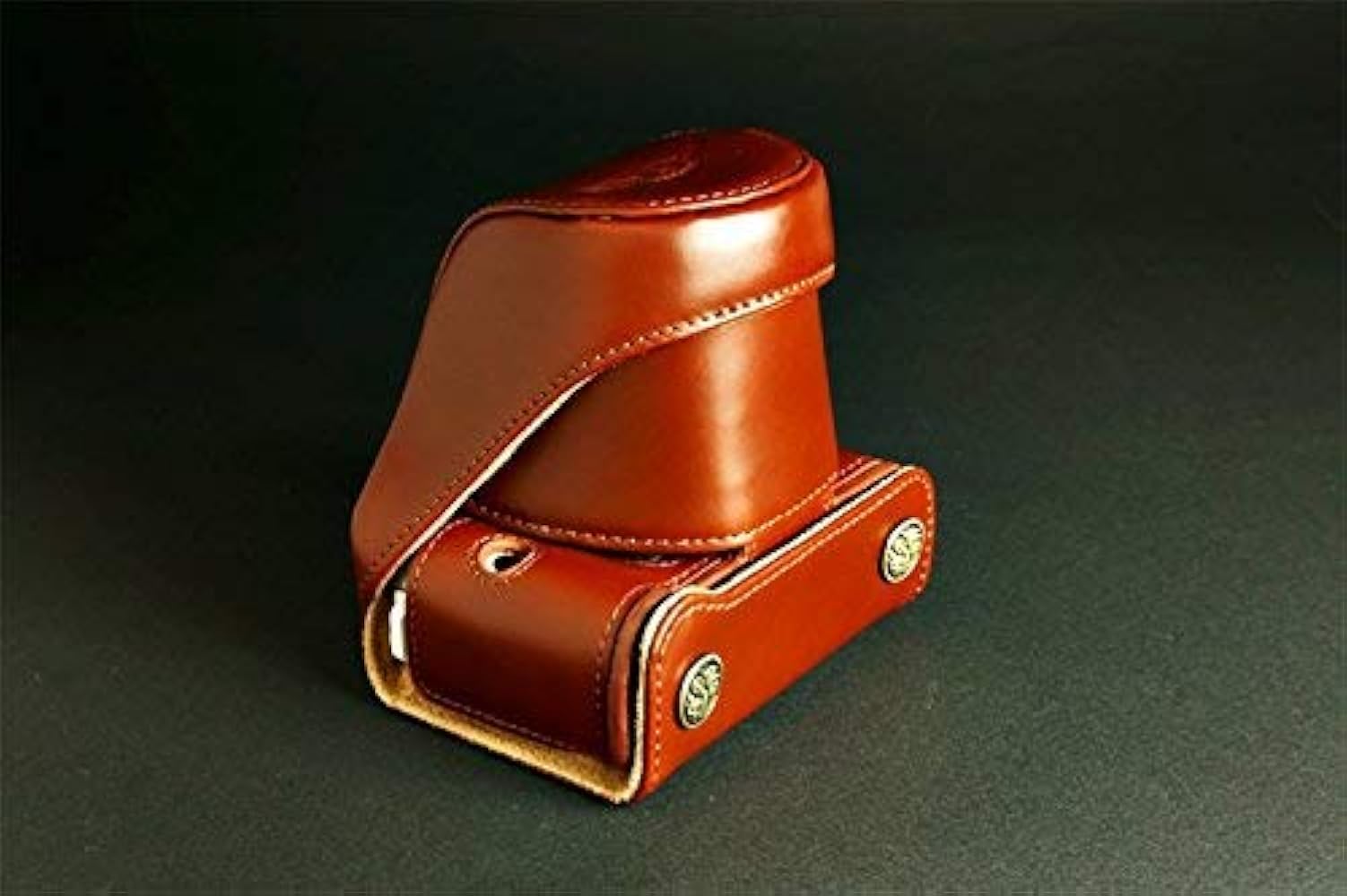 Amazon.co.jp: ペンタックス PENTAX Q用本革レンズカバー付カメラ