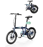 Amazon | ERWAY 電動アシスト自転車 折りたたみ 電動自転車 20インチ