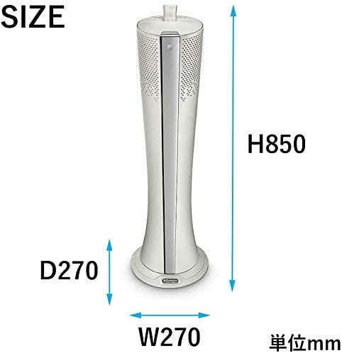 Amazon | デロンギ(DeLonghi) 空気清浄機能付き スリムファン 首振り