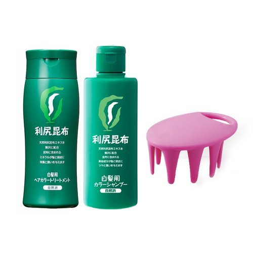 Amazon | 利尻カラーシャンプー200ml＆利尻ヘアカラートリートメント