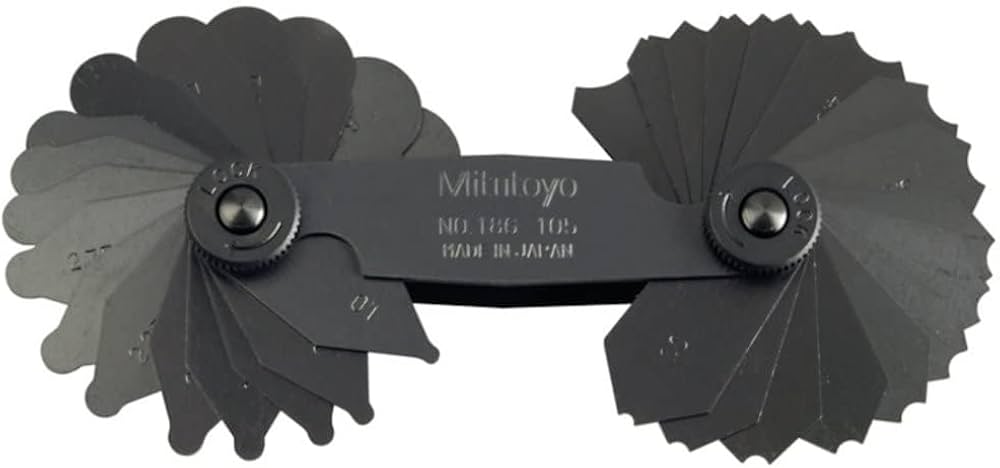 Amazon | ミツトヨ(mitutoyo) ラジアスゲージ RG-S 3 186-105