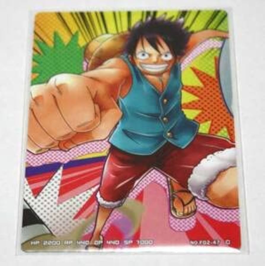 Amazon.co.jp: ワンピース ARカードダスF 第二弾 ルフィ F02-47 : おもちゃ