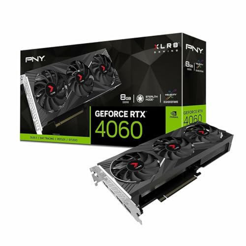 Amazon | PNY GEFORCE RTX™ 4060 8GB XLR8 Gaming VERTO RGB トリプル