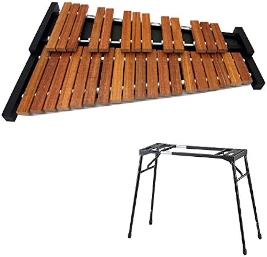 Amazon | スタンド付き 全音 卓上木琴 シロフォン ZX32BK（ZX-32BK