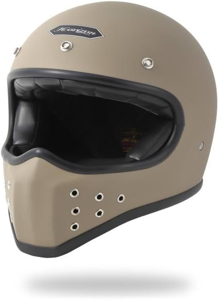Amazon.co.jp: オフロードヘルメット HORIZONHELMET マットフレスコ