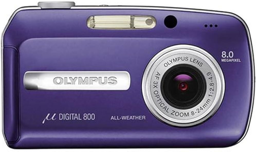 Amazon | OLYMPUS M-D800BLU CAMEDIA μDIGITAL 800 ダークブルー