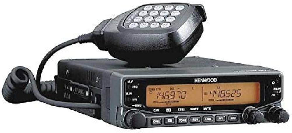 Kenwood Transceptor móvel amador de banda dupla original TM-V71A